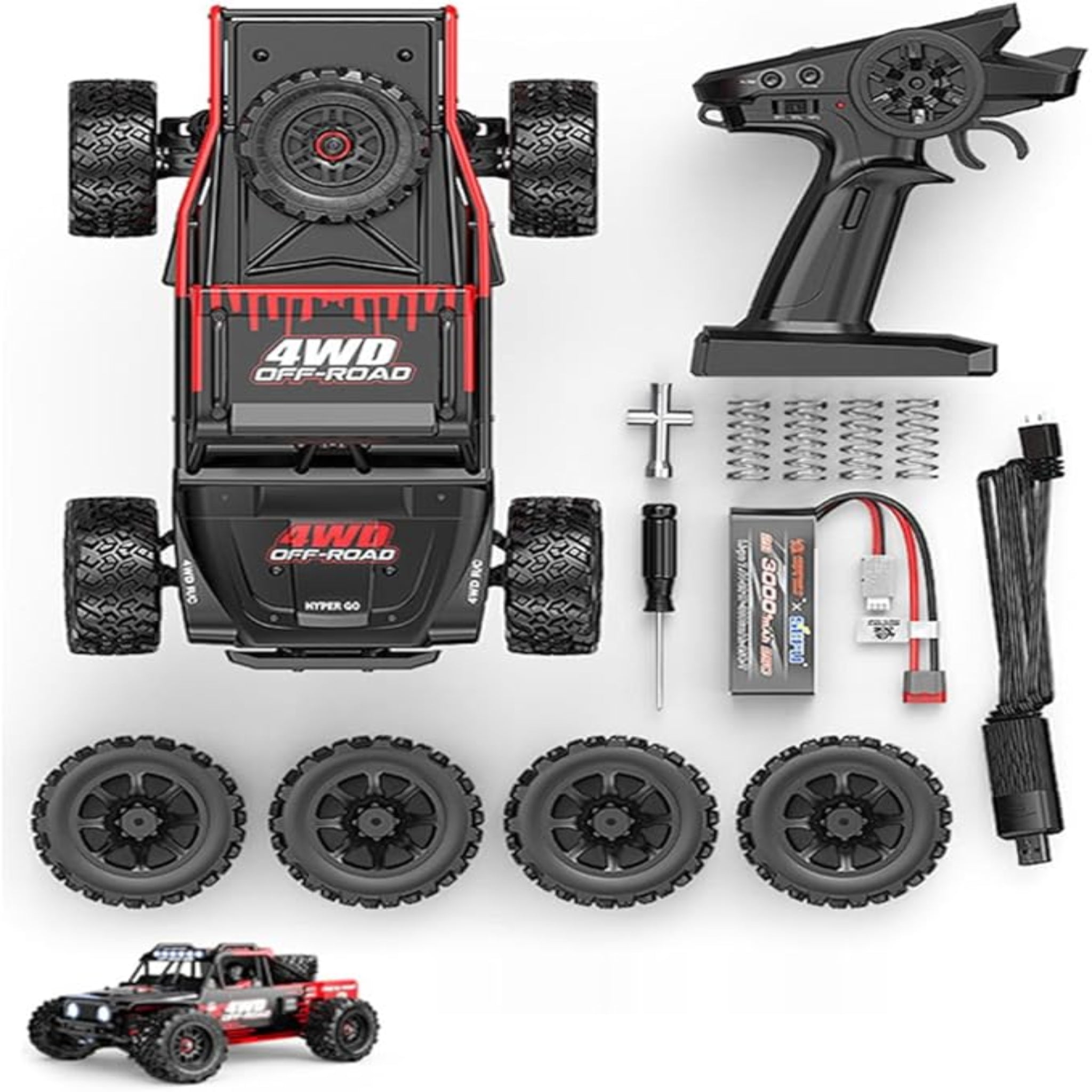 MJX Hyper Go 14209 1/14 Brushless High Speed RC Hobby Truck