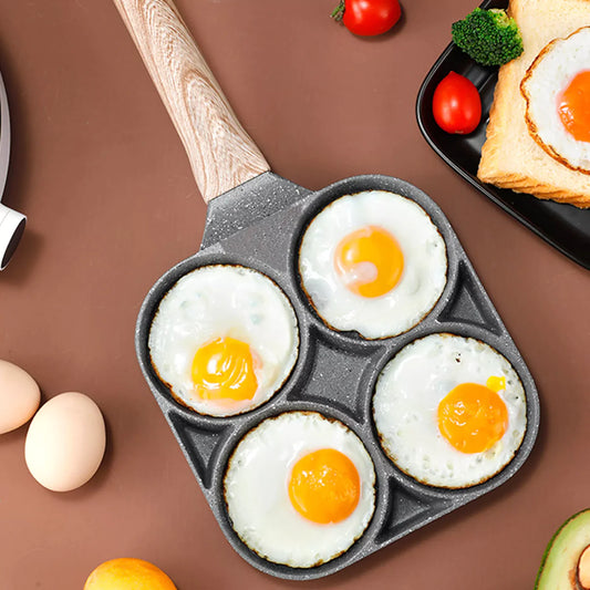 4 Hole Non-stick Egg Frying Pan