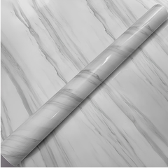 Self Adhesive Waterproof PVC Wallpaper Sticker for Kitchen, Cupboard, Storage Shelves and Table F