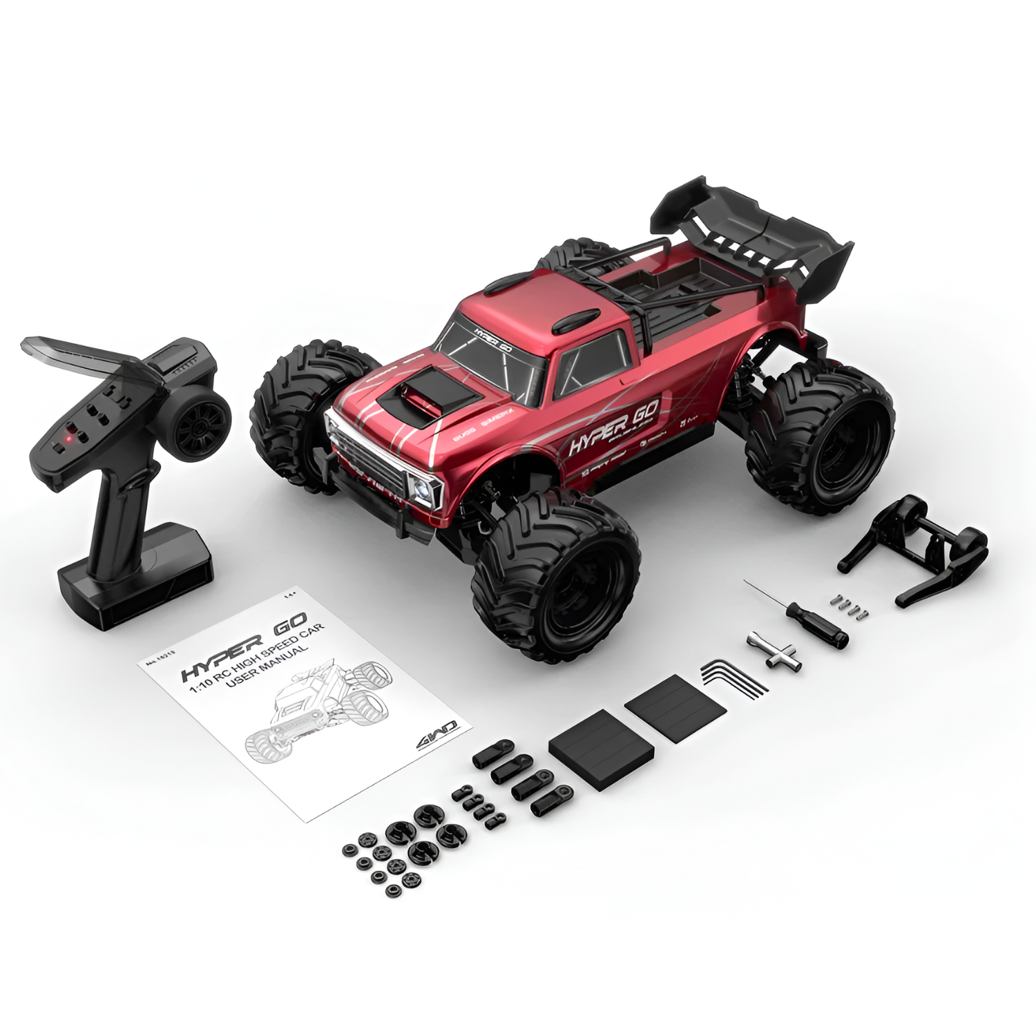 MJX Hyper Go 10210 1:10 2.4GHz 4WD Brushless High Speed Off Road RC Monster Truck