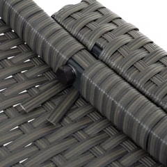 4 Seater Patio Outdoor Furniture Set, 4 Person Cushion Sofa Chairs with Center Coffee Table