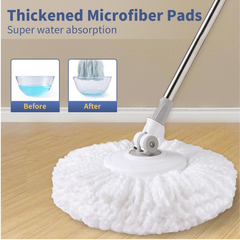 Mgagic Mop 360° Spin Mop Bucket Set