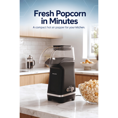 Moxedo Mini Electric Popcorn Maker with Measuring and Melting Cup