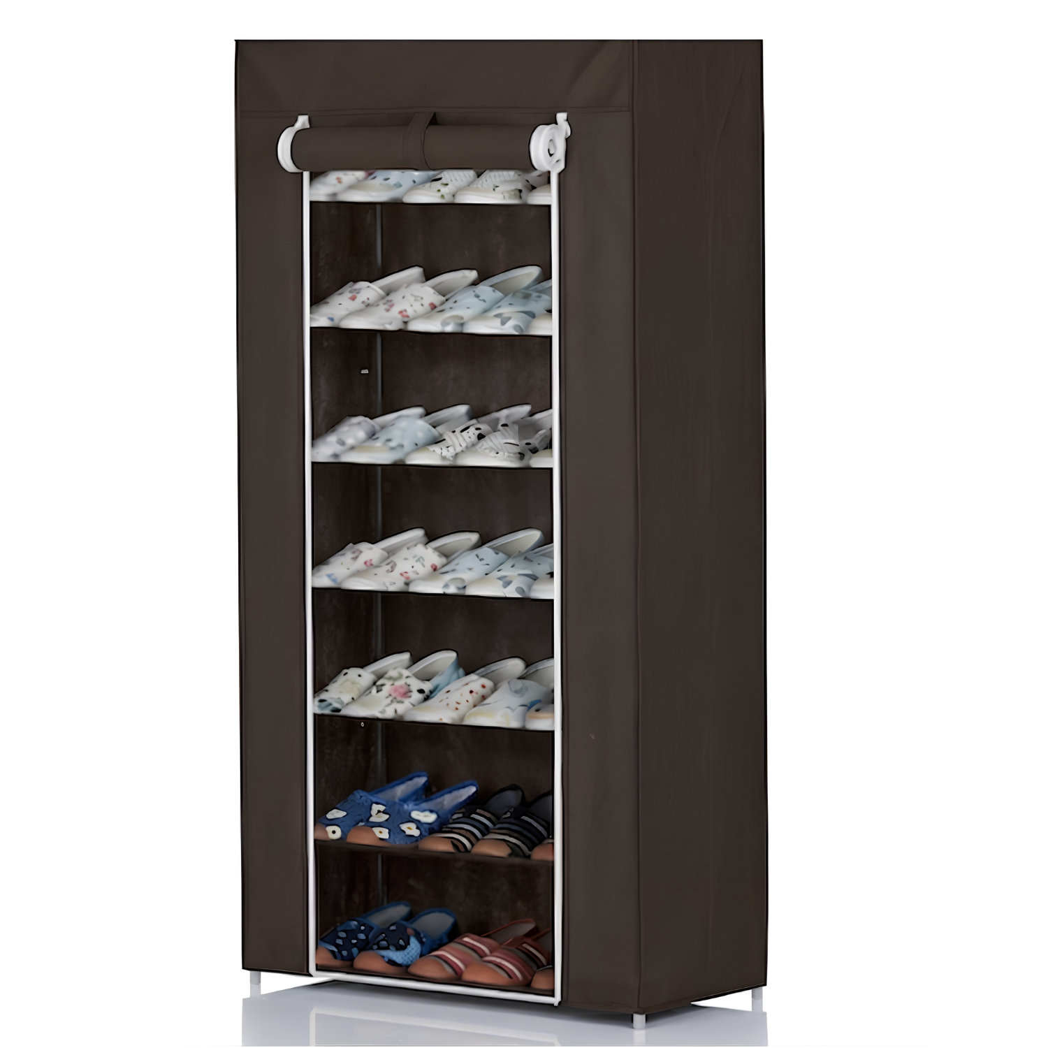 7 Layer Fabric Shoe Storage Rack