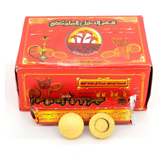 Golden Incense Charcoal 100 Pieces/Box