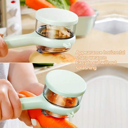 Fruits & Vegetables Peeler with Storage Compartment