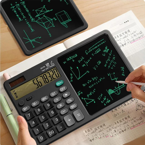 12 Digit Calculator with Handwriting Notepad and Stylus Pen