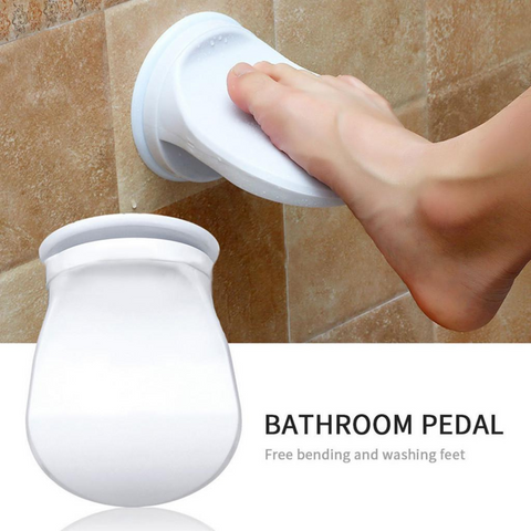 Suction Cup Shower Foot Pedal for Bathroom