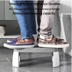 Bathroom Toilet Stool, 35° Ergonomic Toilet Footstool