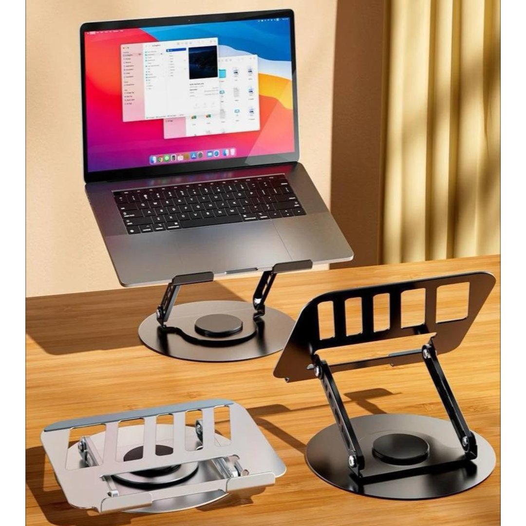 Heavy Duty Laptop Stand in Qatar - 360° Rotating Foldable and ...