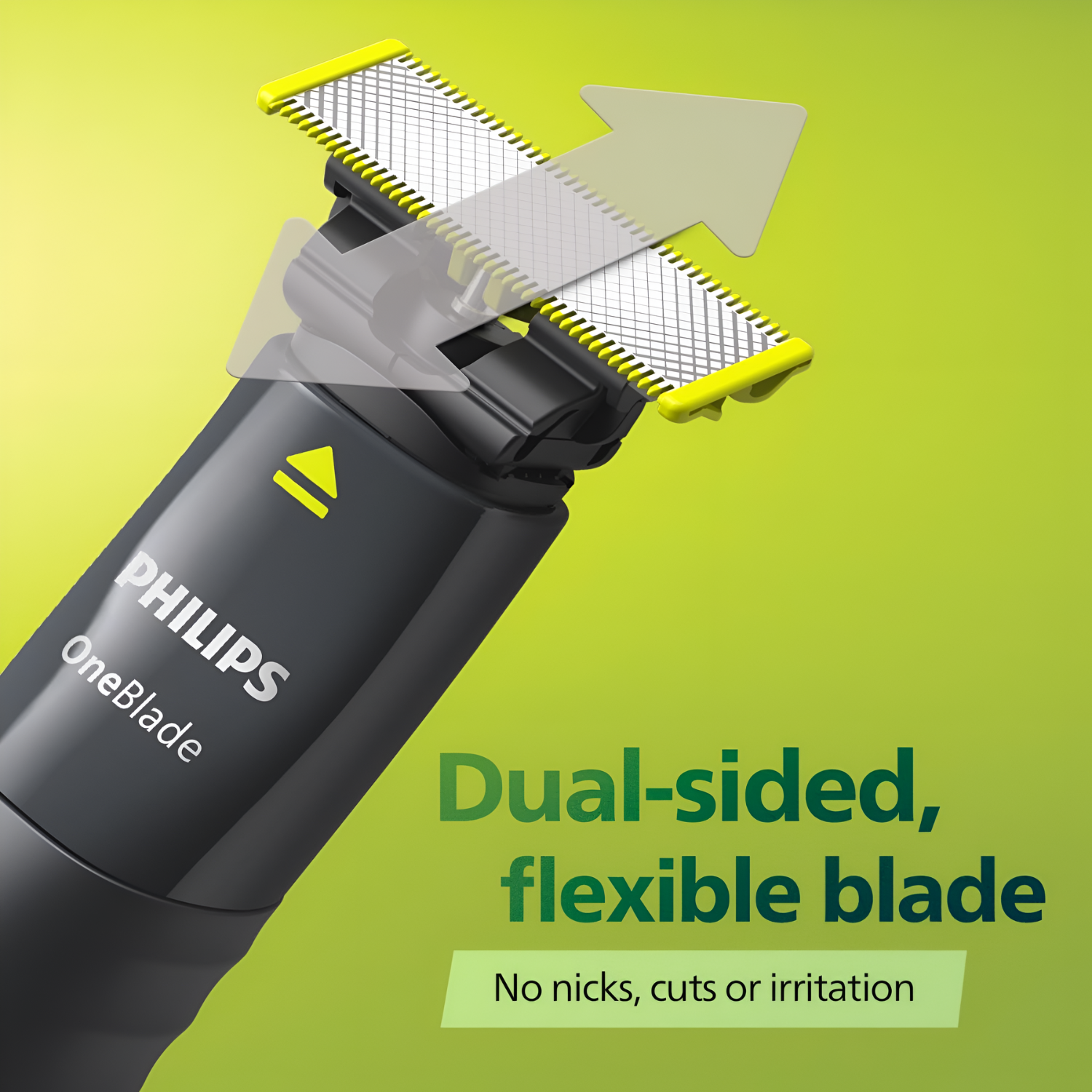 Philips OneBlade QP1424/10, Hybrid Beard Trimmer and Shaver