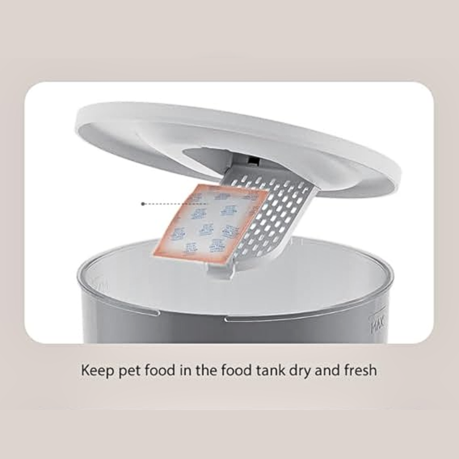 Green Lion Smart Pet Feeder for Cats with Stainless Steel Bowl