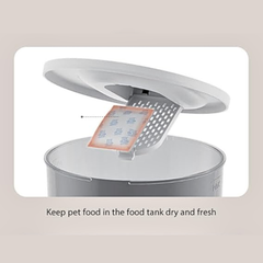 Green Lion Smart Pet Feeder for Cats with Stainless Steel Bowl