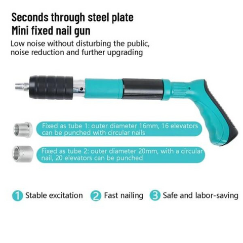 Steel Nail Rivet Gun, Heavy Duty Nails Fastener Tool
