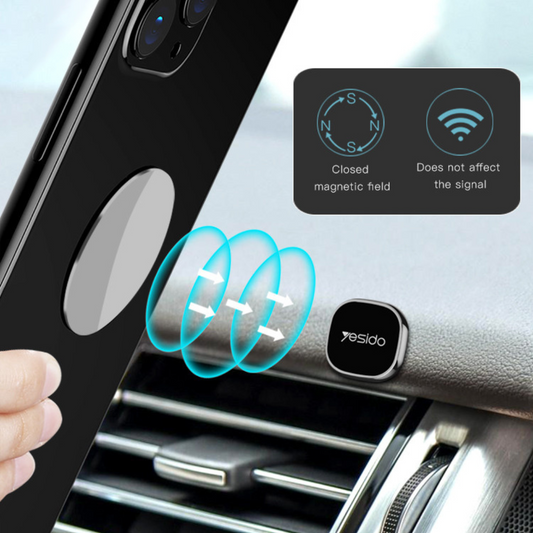 Magnetic Car Dash Super Mini Mobile Phone Holder - Yesido C81