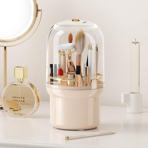 Rotating Makeup & Cosmetic Storage Organizer Container