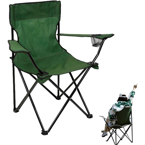 Folding Camping Chair with Cup Holder