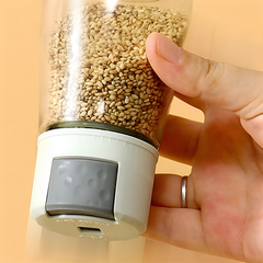 Salt and Pepper Dispenser for Kitchen, with Precise 0.5g Push Dispenser