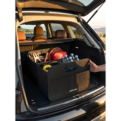 Green Lion 40L Foldable Dual Compartment Car Trunk Organizer Storage