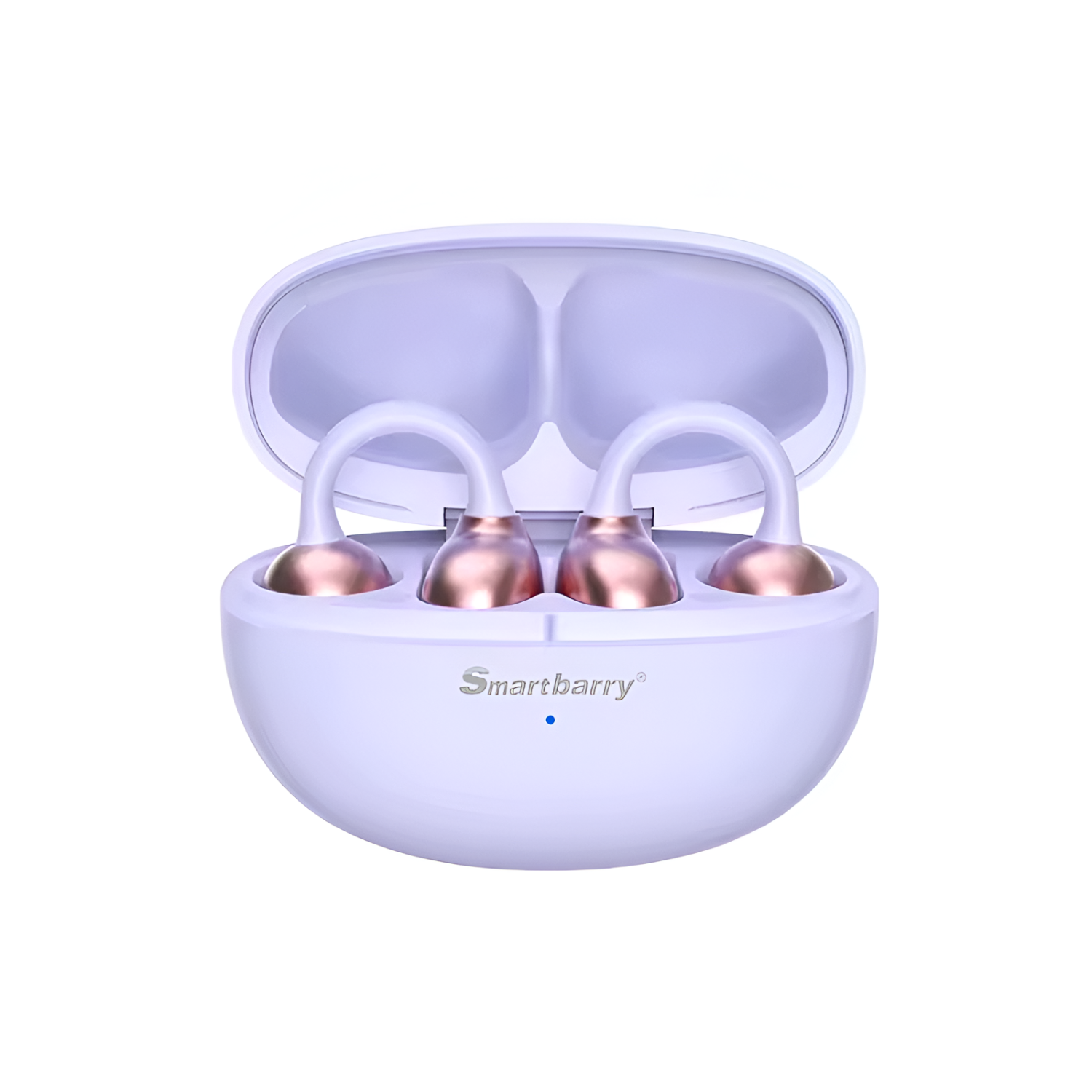 Smartbarry H66 Clip-On TWS Wireless Earphones Purple