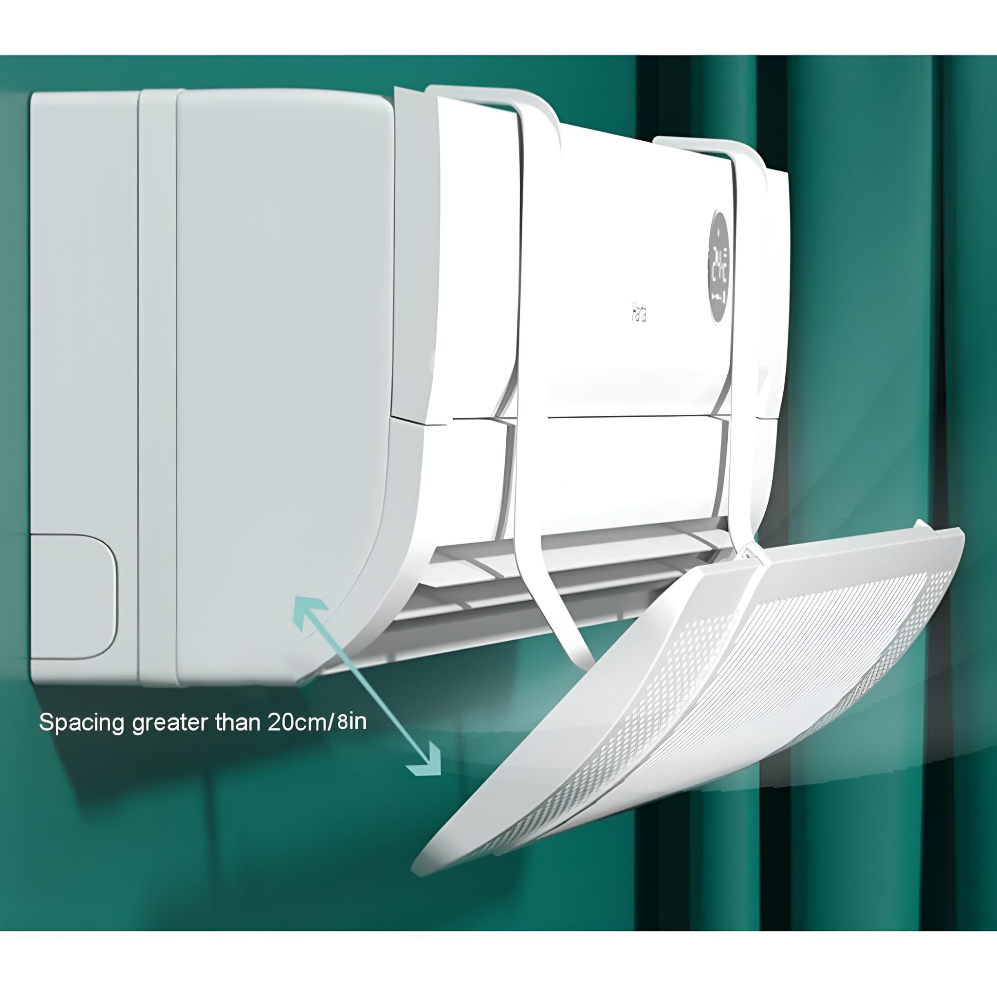 Hanging Type AC Deflector, Easy Installation AC Wind Shield Max Width ...