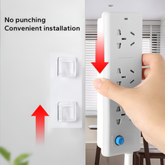 Wall Mounted Transparent Sticky Double Sided Adhesive Hooks