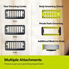 Philips OneBlade QP1624/10, Face and Body Trimmer and Shaver