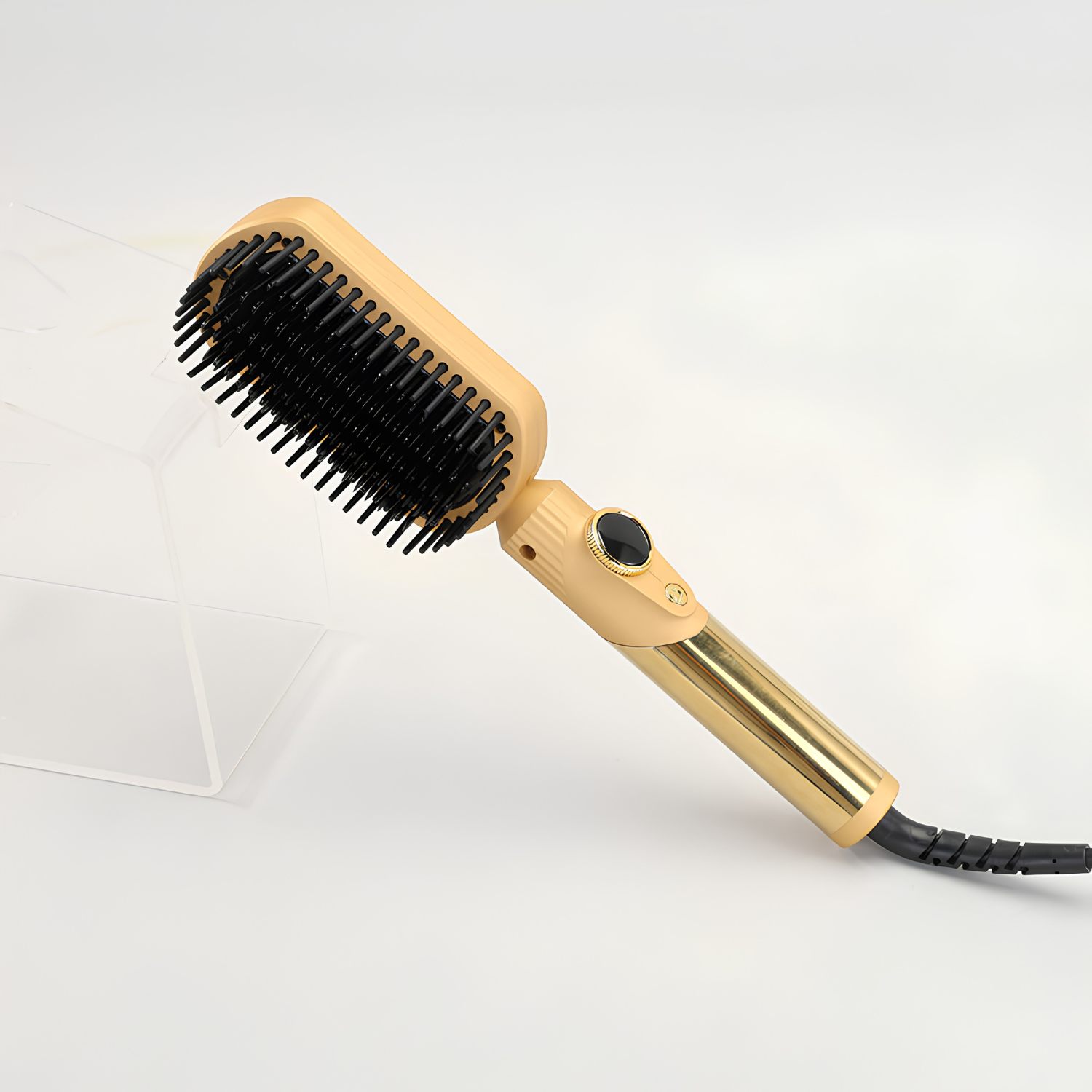 Enzo Professional EN-4002 Keratin Nano Ions Hair Straightener Brush
