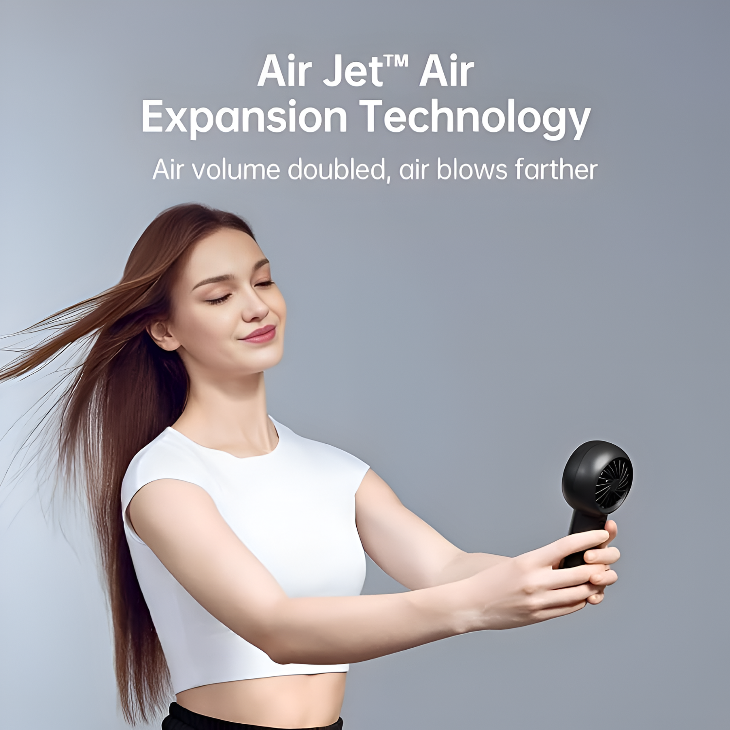 JISULIFE Handheld Fan Life5 Plus (Black)
