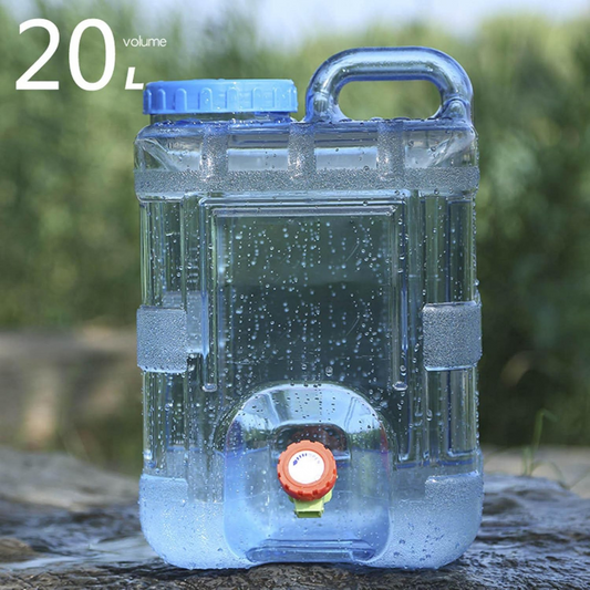 20 Liter Portable Camping Water Tank Container Can with Spigot Tap