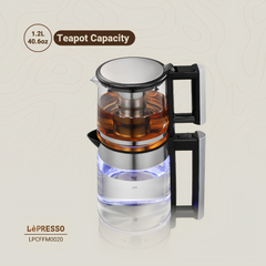 Lepresso 1.8L Turkish Tea Maker with Teapot