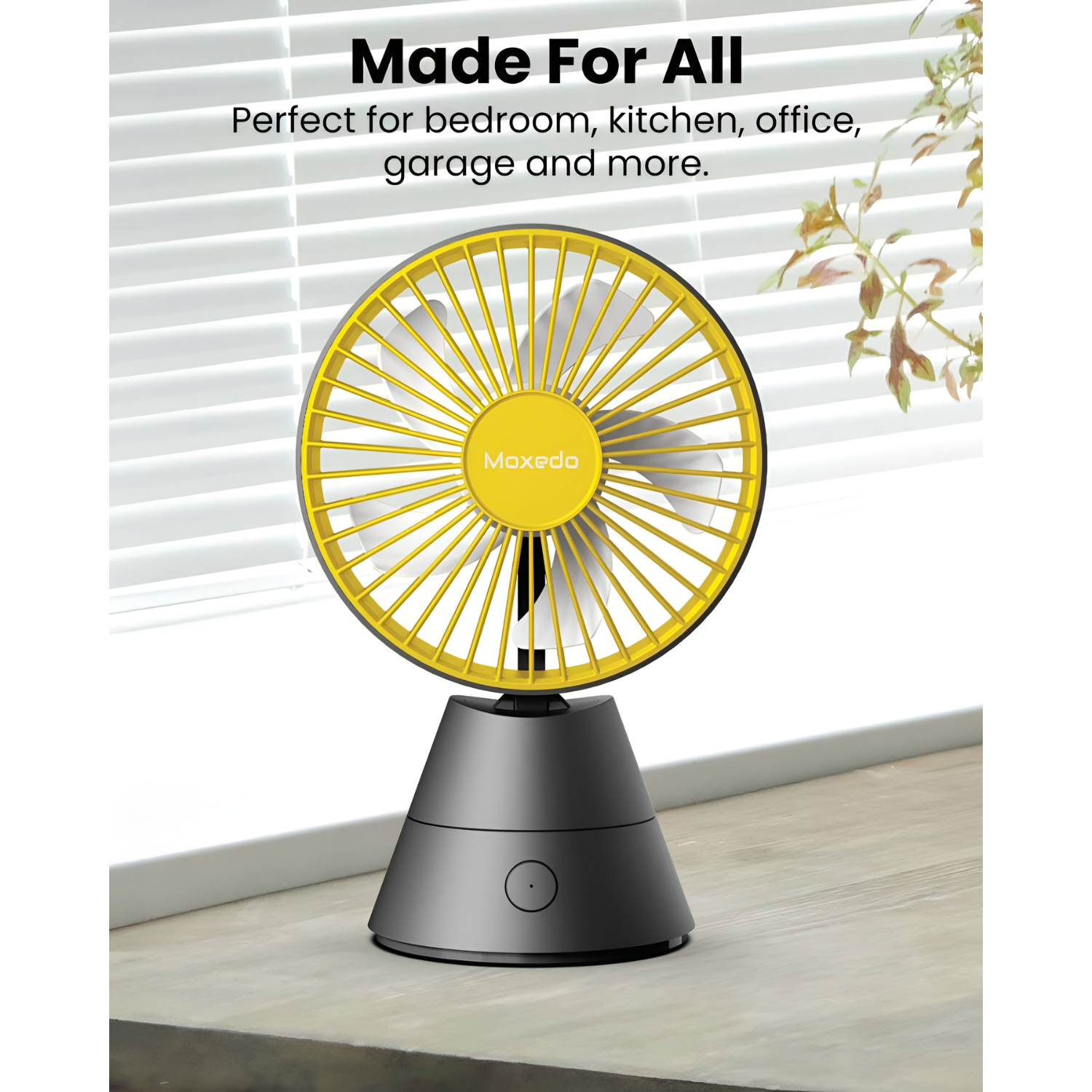 Moxedo Rechargeable Desktop Mini Portable Fan