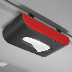 Leather Tissue Dispenser for Car Sun Visor