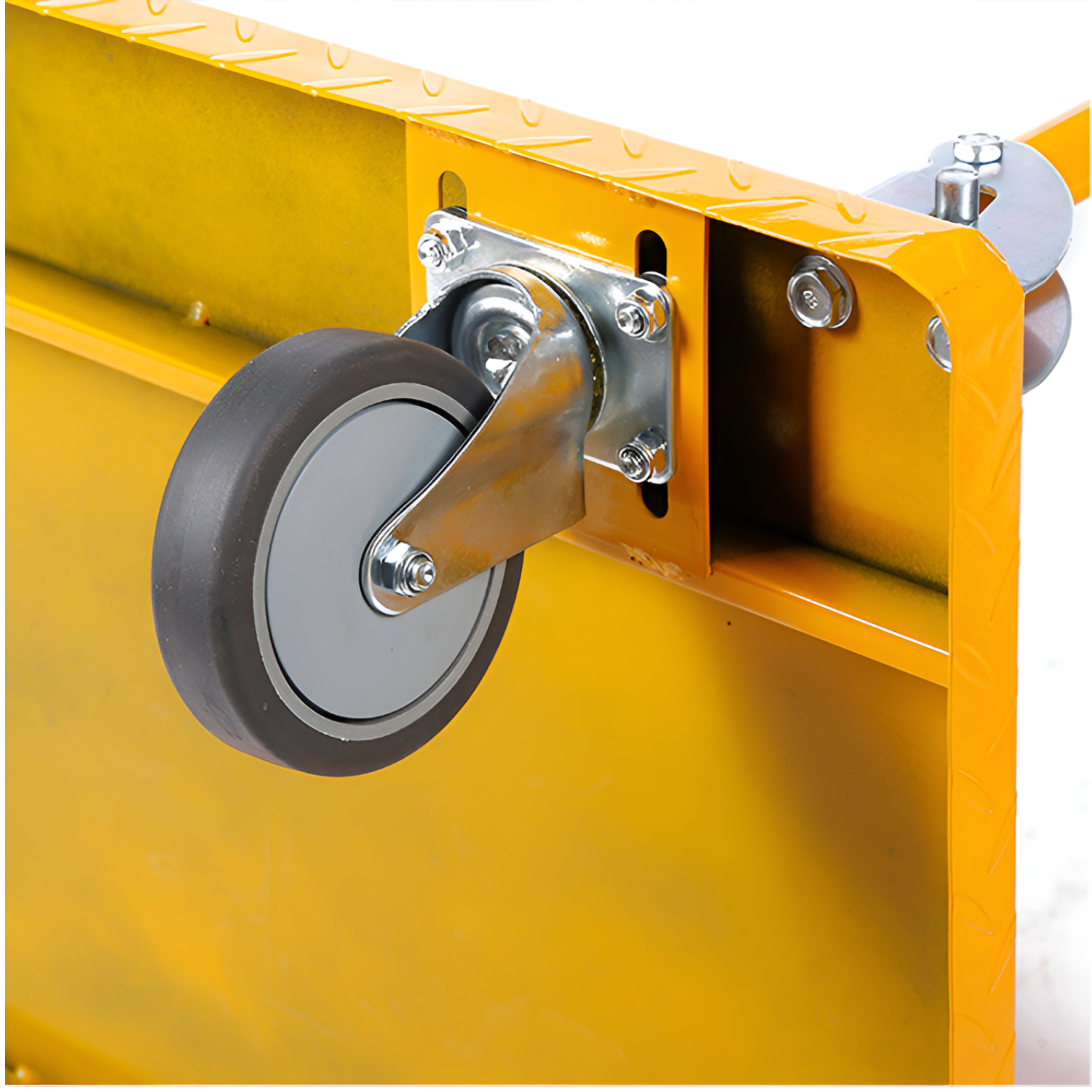 Foldable Warehouse Platform Trolley 200kg with Swivel Wheels