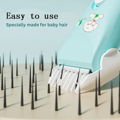 Rechargeable Baby Hair Trimmer, with 2 Auxiliary Combs and Accessories