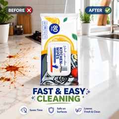 Powerful Anti Oil Kitchen Wipes for Deep Cleaning and Grease Removal