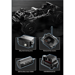 MJX H12Y 1:12 Hyper Go 2.4G 4WD Brushless RC Truck