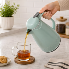 1 Liter Thermal Flask for Drinks White