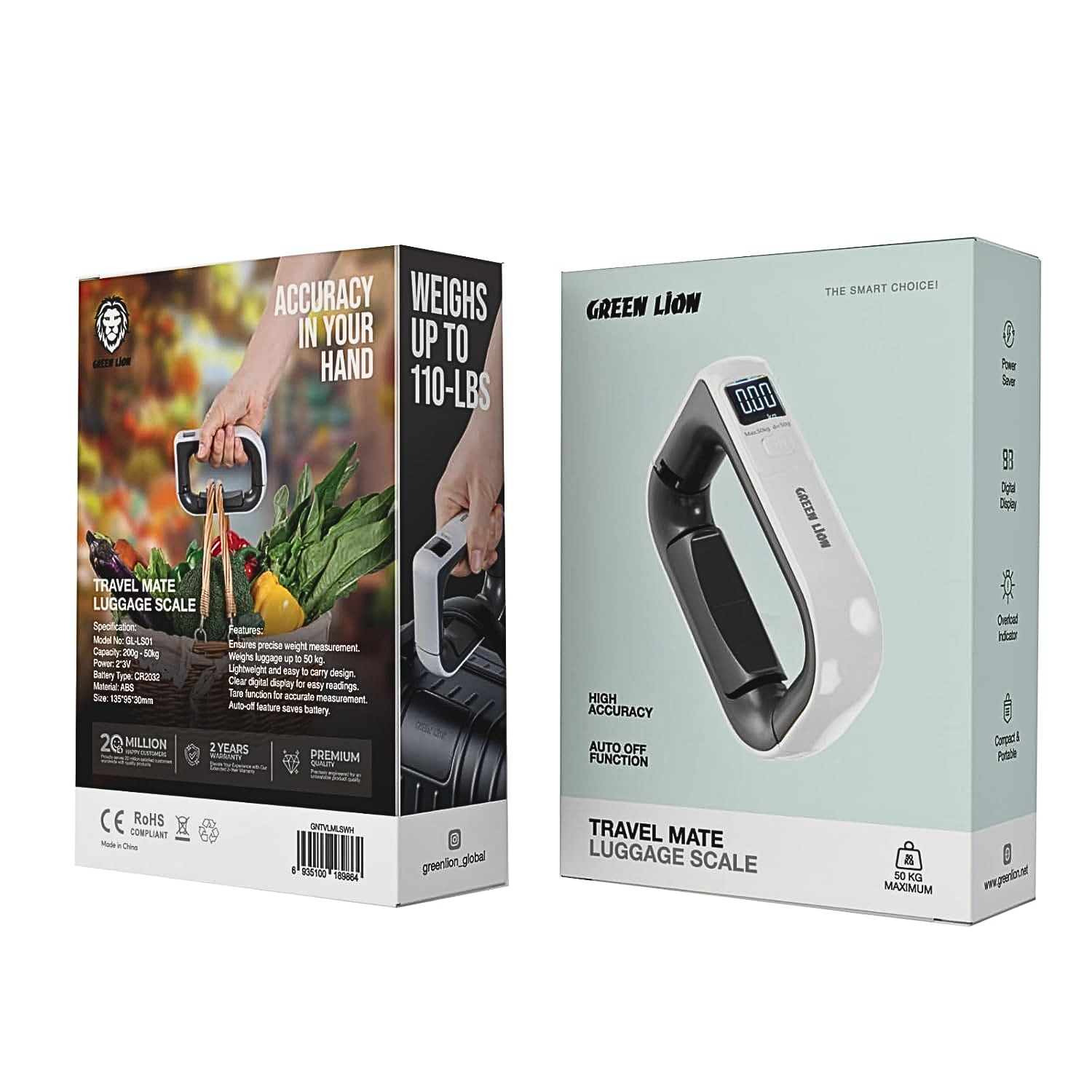Green Lion Travel Mate Luggage Scale