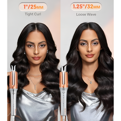 Sheglam It-Curl One-Touch Instant Curler, 25mm Automatic Fast Heating Hair Curler