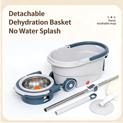 Mop Maestro 360° Magic Spin Mop with Rotary Bucket for Easy Floor Cleaning