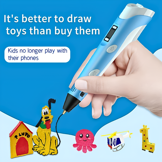 3D Drawing Printing Pen for Kids