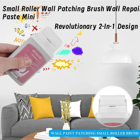 Wall Repair Mini Repaint Brush, Paint Fix Patching Paste Roller