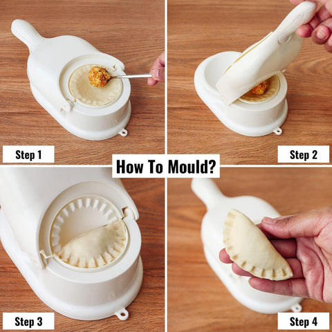2in1 Easy Quick Press Dumpling Skin Maker Mold