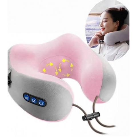 U Shaped Travel Neck Massage Pillow