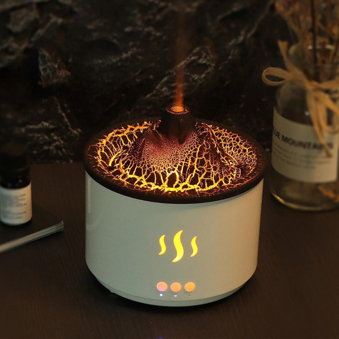 Volcano Flame Aromatherapy Diffuser Humidifier