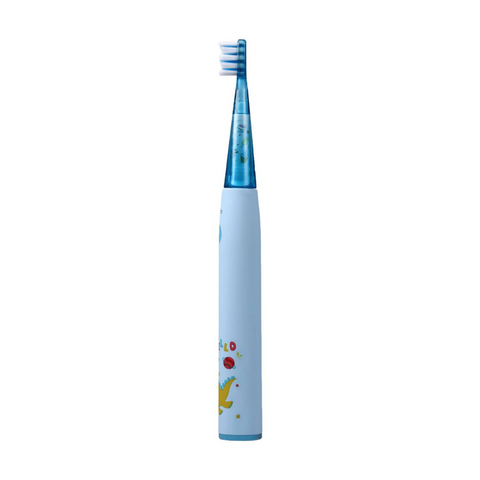 Green Lion Electric Toothbrush for Kids with 3 Function Modes