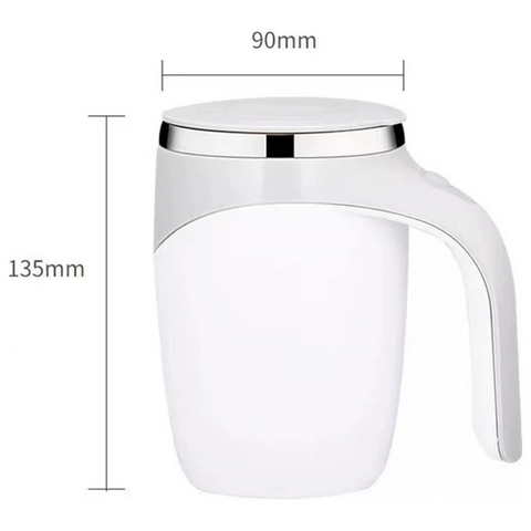 Portable Thermal Automatic Self Stirring Coffee Tea Mixing Mug with Lid