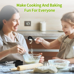 Measuring Cups and Spoons Set, Kitchen Baking Tools, Cake Making Accessories