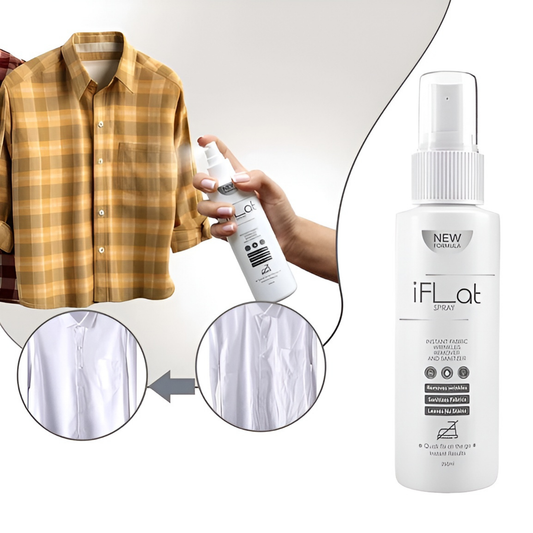 iFlat Spray Ironing-free Instant Fabric Wrinkles Remover For Clothes 250ml
